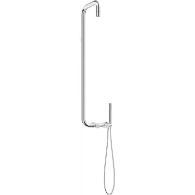 Zestaw prysznicowy ścienny z deszczownicą chrom NQS04XM Deante Silia