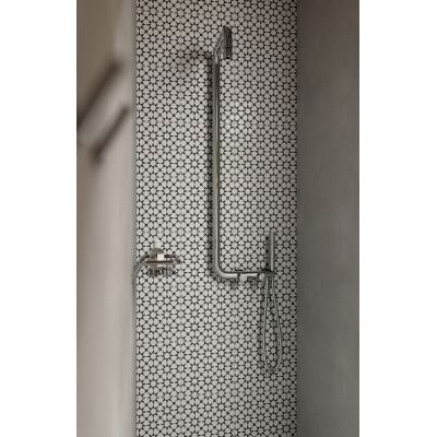 Zestaw prysznicowy ścienny z deszczownicą chrom NQS04XM Deante Silia