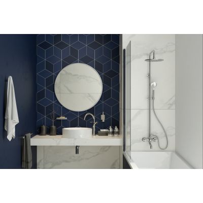 Syfon do umywalki butelkowy chrom NHC031K Deante