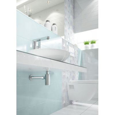 Syfon do umywalki butelkowy chrom NHC031K Deante