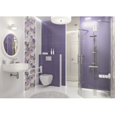 Syfon do umywalki butelkowy chrom NHC031K Deante