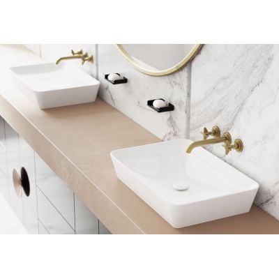 Deante Click-Clack NHCC10U korek do umywalki biały