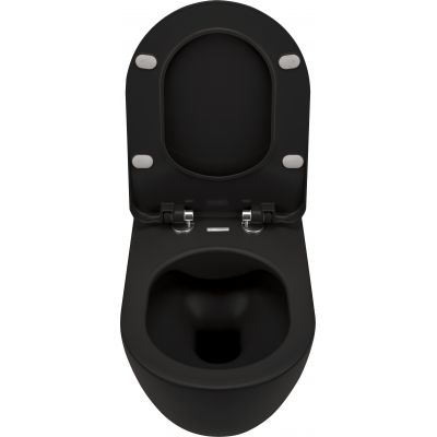 Zestaw miska + deska wolnoopadająca wisząca CDEDNZPW Deante Peonia