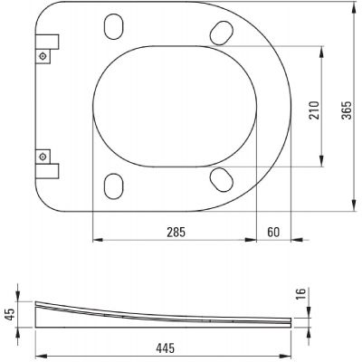 Deska sedesowa CDENSOZ Deante Peonia