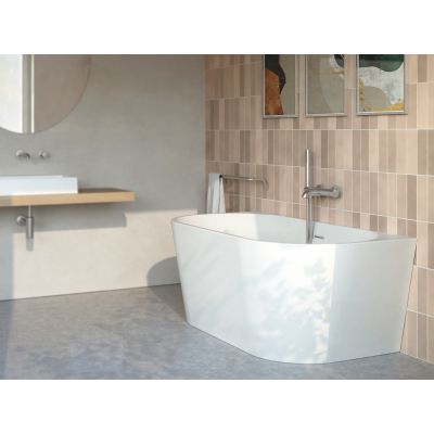 Wanna przyścienna 160x75 cm biała KDS016W Deante Silia