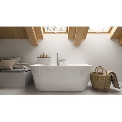 Wanna przyścienna 160x75 cm biała KDS016W Deante Silia