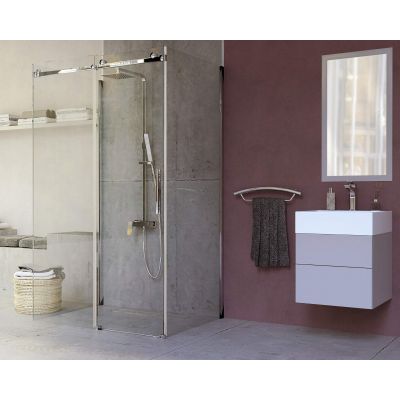 Umywalka 60x50 cm prostokątna nablatowa biała CDT6U6S Deante Temisto