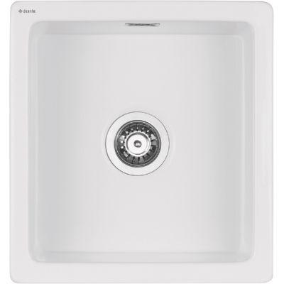 Zlewozmywak ceramiczny 47.8x45 cm biały ZCBA103 Deante Sabor