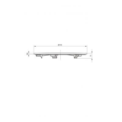 Zlewozmywak stalowy z syfonem 76x50.5 cm stal ZPO010C Deante Olfato