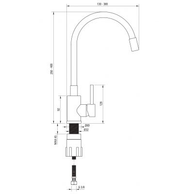 Zlewozmywak z baterią ZQJJN113 Deante Evora