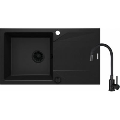 Zlewozmywak z baterią ZQJJN113 Deante Evora