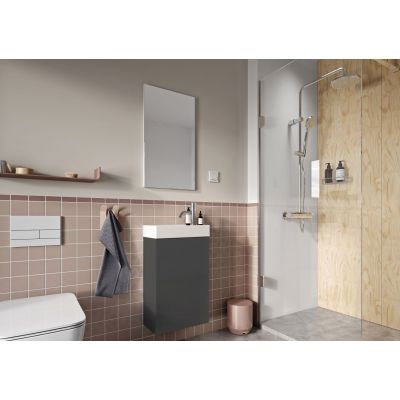 Umywalka z szafką 40.2 cm antracyt RE166042006610 Elita Young Basic