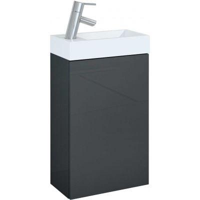 Umywalka z szafką 40.2 cm antracyt RE166042006610 Elita Young Basic
