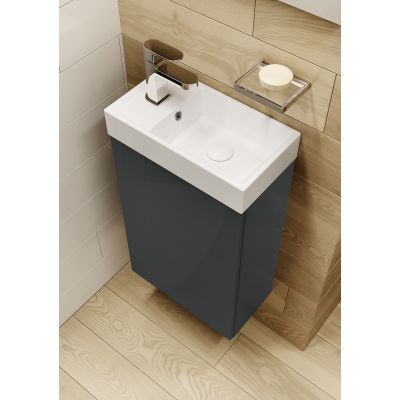 Umywalka z szafką 40.2 cm antracyt RE166042006610 Elita Young Basic