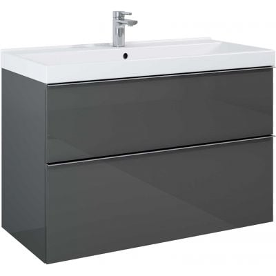 Szafka 100x44.9x63.5 cm podumywalkowa wisząca antracyt RE011000026610 Elita Look