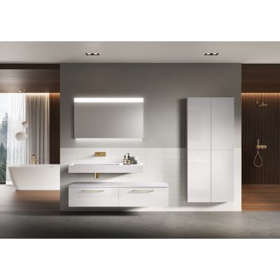 Szafka 40x12.6x180 cm boczna wisząca biała RE030400068060 Elita For All