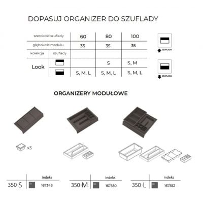 Szafka 60x44.9x28.1 cm podumywalkowa wisząca czarna RE010603027160 Elita Look