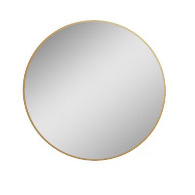 Lustro 80x80 cm okrągłe z oświetleniem złoty RE060802015570 Elita Sharon Round