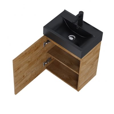 Umywalka z szafką 45 cm dąb RE020451157050 Elita Tiny
