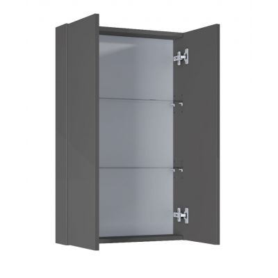 Szafka 50x12.6x80 cm boczna wisząca antracyt RE140500066610 Elita For All