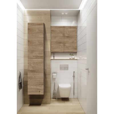 Szafka 50x12.6x80 cm boczna wisząca dąb RE140500067050 Elita For All