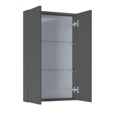Szafka 50x12.6x80 cm boczna wisząca antracyt RE140500066010 Elita For All