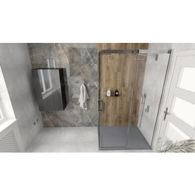 Szafka 60x31.6x100 cm boczna wisząca antracyt RE140600066610 Elita For All