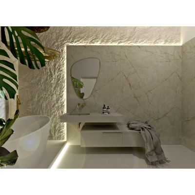 Szafka 60x44.9x28.1 cm podumywalkowa wisząca beżowa RE080603027020 Elita Look