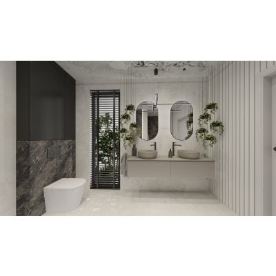 Szafka 80x44.9x28.1 cm podumywalkowa wisząca beżowa RE080803027020 Elita Look