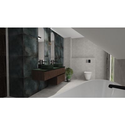Szafka 60x44.9x28.1 cm podumywalkowa wisząca orzech RE080603027060 Elita Look