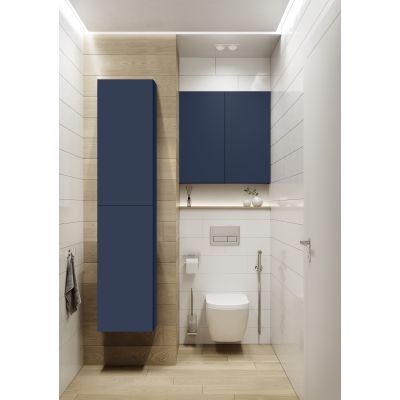 Szafka 40x12.6x180 cm boczna wisząca niebieski 168792 Elita For All