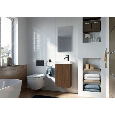 Umywalka z szafką 40.2 cm orzech RE168992007060 Elita Young Basic