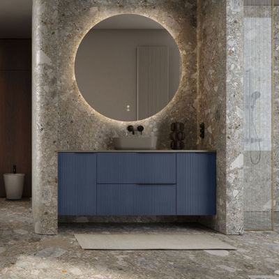 Szafka 40x45.3x63.5 cm boczna wisząca niebieska RE080400047030 Elita Soho