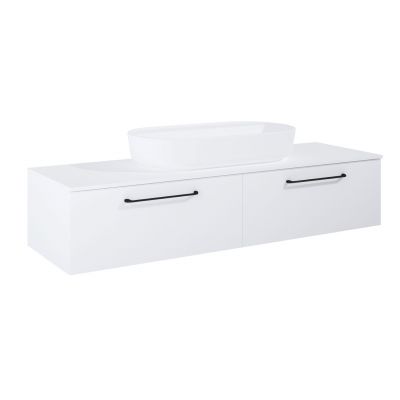 Szafka 160x44.9x31.8 cm podumywalkowa wisząca biała RE081604025290 Elita Look Slim