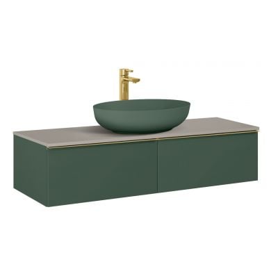 Szafka 120x44.9x31.8 cm podumywalkowa wisząca zielona RE081204027010 Elita Look Slim