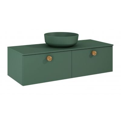 Szafka 120x44.9x31.8 cm podumywalkowa wisząca zielona RE081204027010 Elita Look Slim