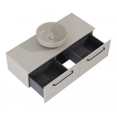 Szafka 120x44.9x31.8 cm podumywalkowa wisząca beżowa RE081204027020 Elita Look Slim