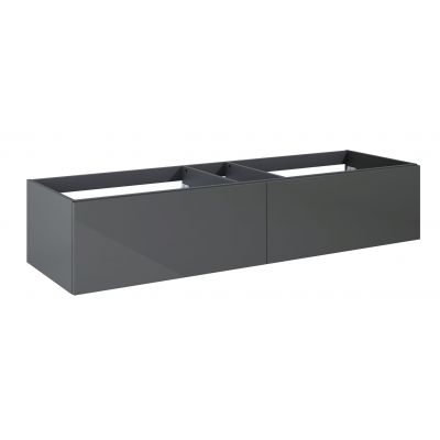 Szafka 160x44.9x31.8 cm podumywalkowa wisząca antracyt RE081604026610 Elita Look Slim