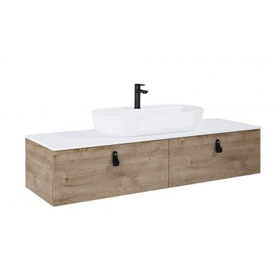 Szafka 160x44.9x31.8 cm podumywalkowa wisząca dąb RE081604027050 Elita Look Slim