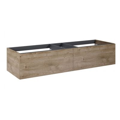 Szafka 160x44.9x31.8 cm podumywalkowa wisząca dąb RE081604027050 Elita Look Slim