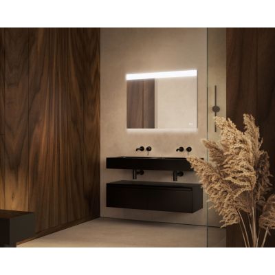 Lustro 100.4x70 cm prostokątne z oświetleniem z matą grzewczą RE061000120010 Elita Eva