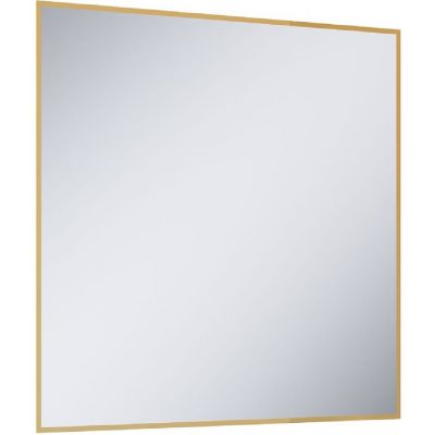 Lustro 80x80 cm kwadratowe z oświetleniem złoty RE060803015570 Elita Sharon Square