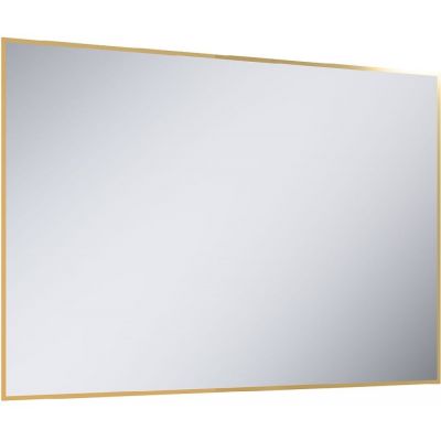 Lustro 120x80 cm prostokątne z oświetleniem złoty RE061203015570 Elita Sharon Square