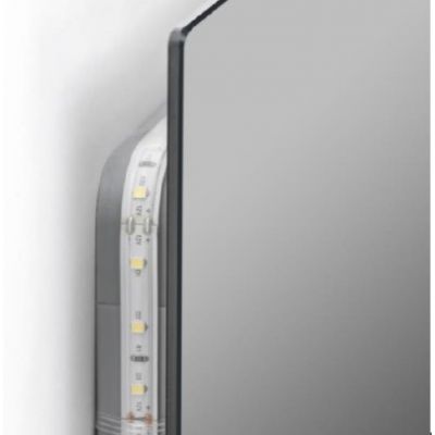 Lustro 60x80 cm prostokątne z oświetleniem z matą grzewczą RE069527000010 Elita Square