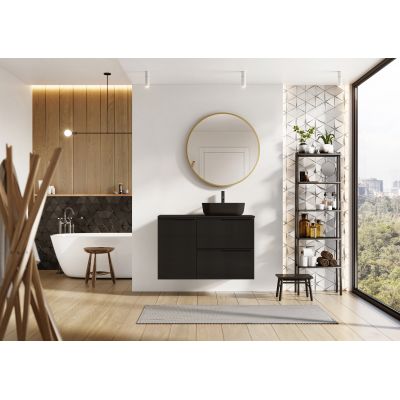 Szafka 40x45.3x63.5 cm boczna wisząca czarna RE080400047160 Elita Soho