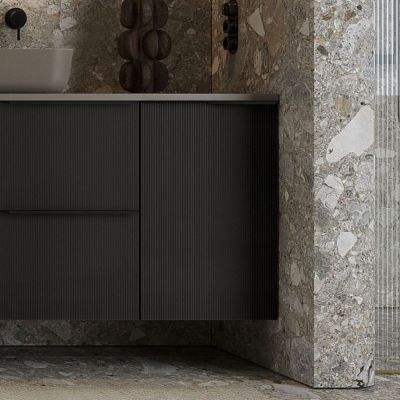 Szafka 40x45.3x63.5 cm boczna wisząca czarna RE080400047160 Elita Soho