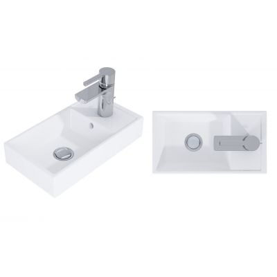Umywalka z szafką 40.2 cm antracyt RE166042006610 Elita Young Basic
