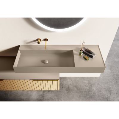 Umywalka 100.5x45.5 cm prostokątna ścienna RE041461187020 Elita Level