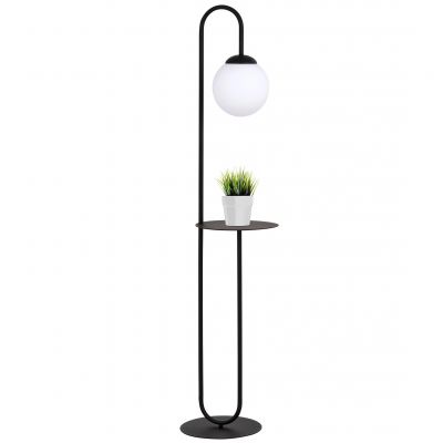 Lampa stojąca 1x10 W czarna 1235LP1 Emibig Bari