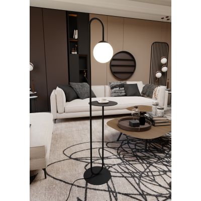 Lampa stojąca 1x10 W czarna 1235LP1 Emibig Bari